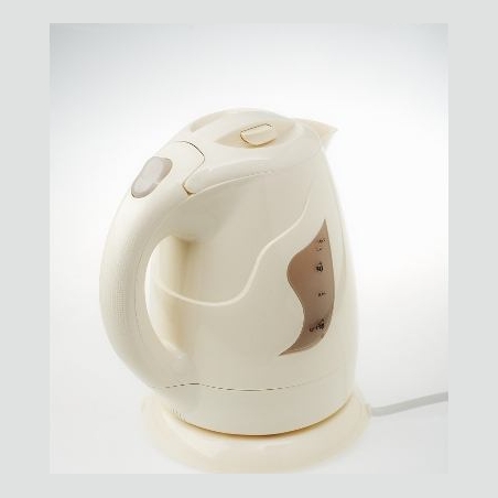 Adler | Kettle | AD 08 b | Standard | 850 W | 1 L | Plastic | 360° rotational base | Beige