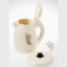 Adler | Kettle | AD 08 b | Standard | 850 W | 1 L | Plastic | 360° rotational base | Beige
