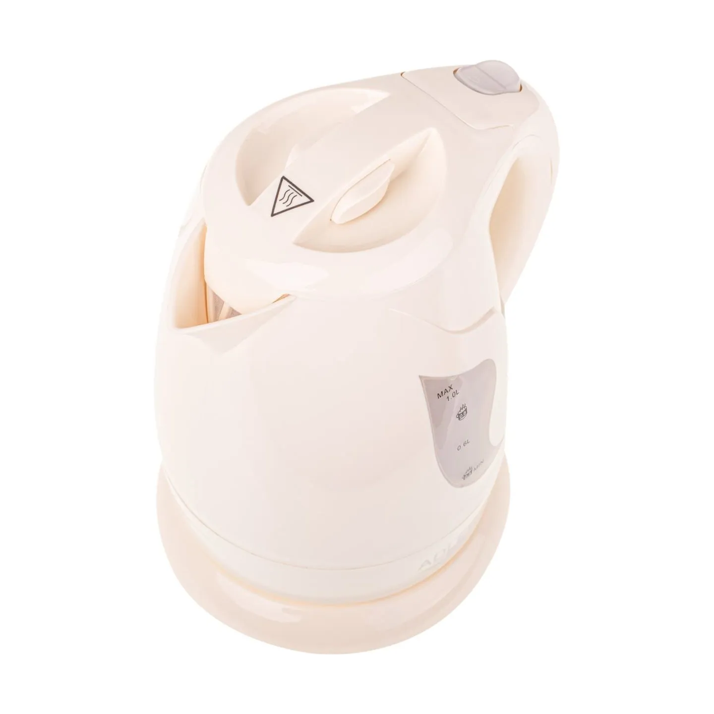 Adler | Kettle | AD 08 b | Standard | 850 W | 1 L | Plastic | 360° rotational base | Beige