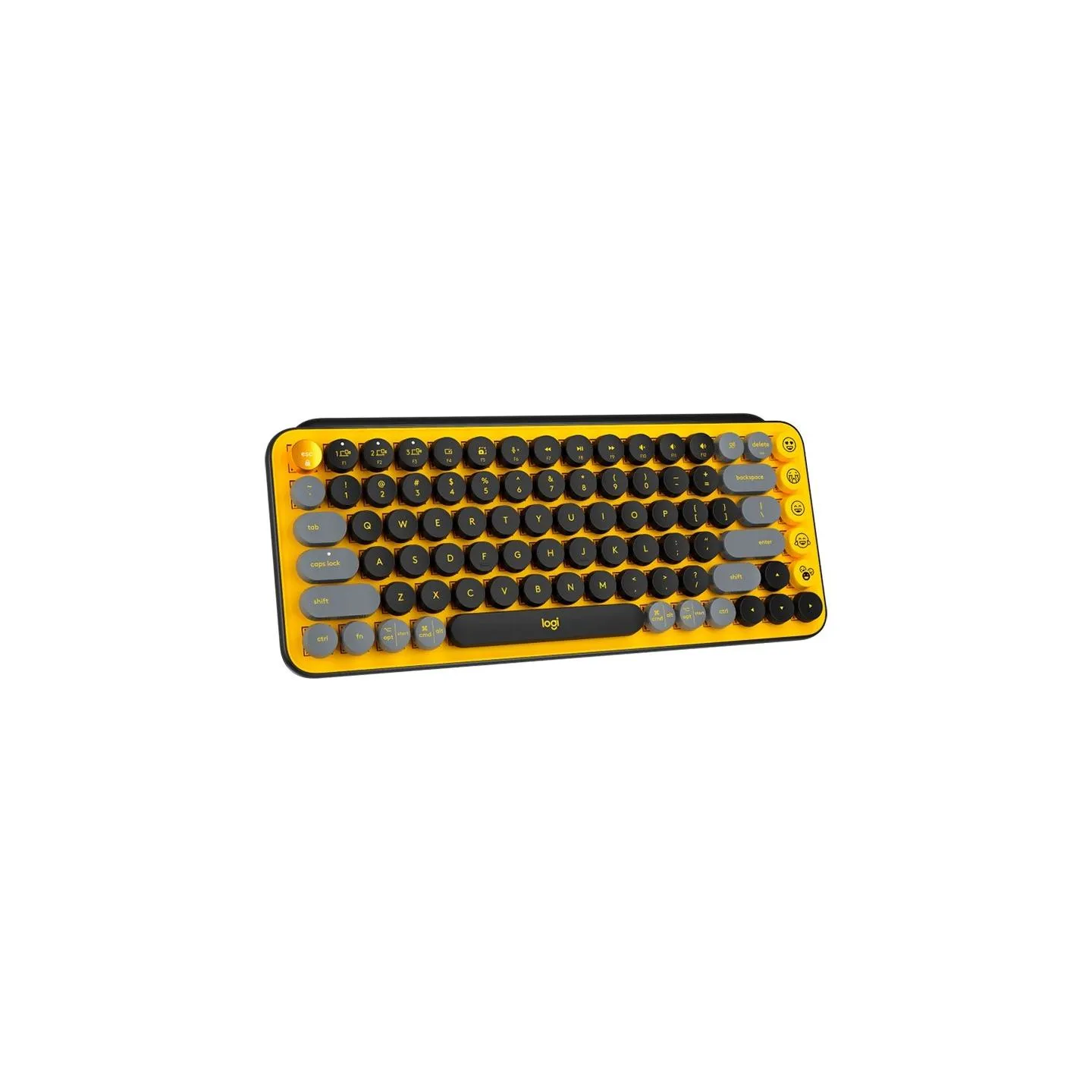 Logitech POP Keys Bluetooth Mechanical Keyboard - BLAST YELLOW - RUS