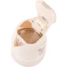 Adler | Kettle | AD 08 b | Standard | 850 W | 1 L | Plastic | 360° rotational base | Beige