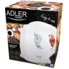 Adler | Kettle | AD 08 b | Standard | 850 W | 1 L | Plastic | 360° rotational base | Beige
