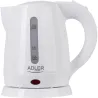 Adler | Kettle | AD 1272 | Electric | 1600 W | 1 L | Stainless steel/Polypropylene | 360° rotational base | White