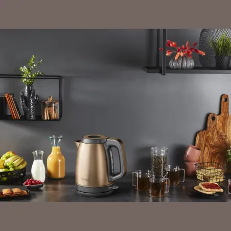 Tefal Coppertinto Kettle | KI280G10 | Electric | 2400 W | 1.7 L | Stainless steel | 360° rotational base | Copper/Black