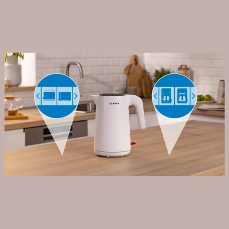 Bosch Kettle | TWK2M161 MyMoment | Electric | 2400 W | 1.7 L | Plastic | 360° rotational base | White