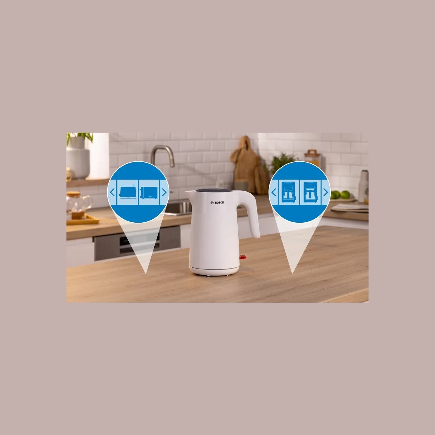Bosch Kettle 1,7l MyMoment TWK2M161 white