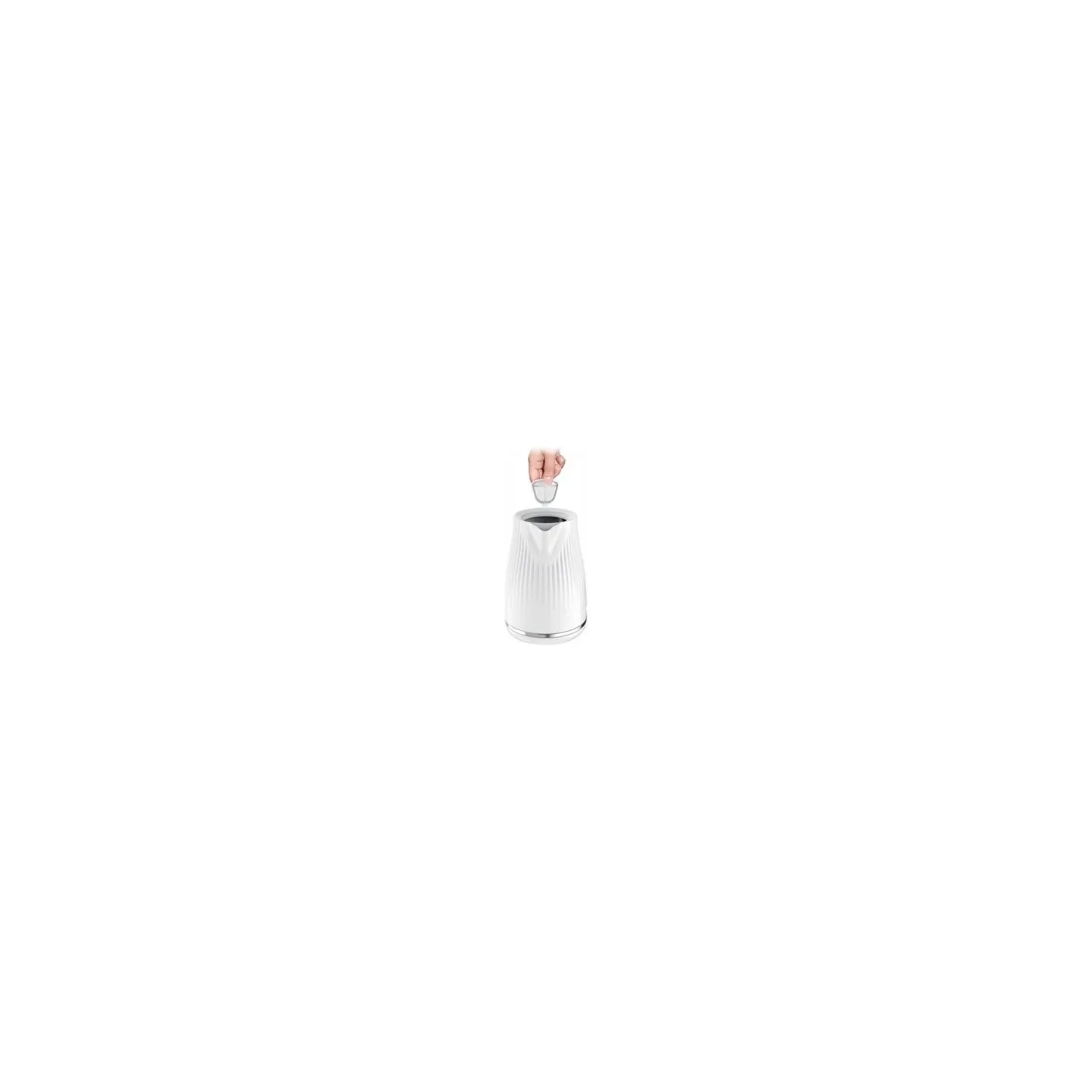 Tefal | Electric Kettle | KO250130 | Electric | 2400 W | 1.7 L | Plastic | 360° rotational base | White