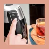 Cecotec Kettle | Thermosense 400 VisionLight | Electric | 2200 W | 1.7 L | Stainless steel | 360° rotational base | Black/Stainl