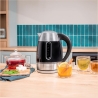 Cecotec Kettle | Thermosense 400 VisionLight | Electric | 2200 W | 1.7 L | Stainless steel | 360° rotational base | Black/Stainl
