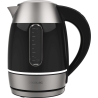 Cecotec Kettle | Thermosense 400 VisionLight | Electric | 2200 W | 1.7 L | Stainless steel | 360° rotational base | Black/Stainl