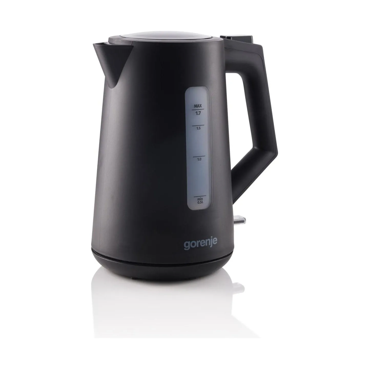 Gorenje K17OPB | Kettle | Electric | 2200 W | 1.7 L | Plastic | 360° rotational base | Black