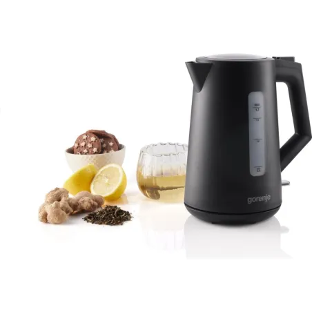 Gorenje K17OPB | Kettle | Electric | 2200 W | 1.7 L | Plastic | 360° rotational base | Black