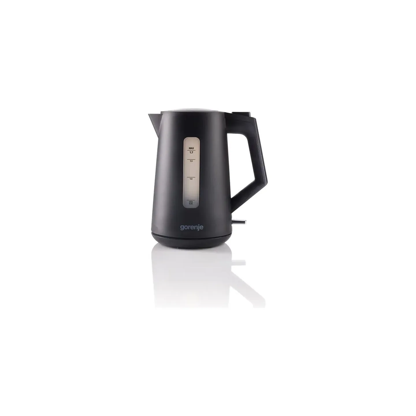 Gorenje K17OPB | Kettle | Electric | 2200 W | 1.7 L | Plastic | 360° rotational base | Black
