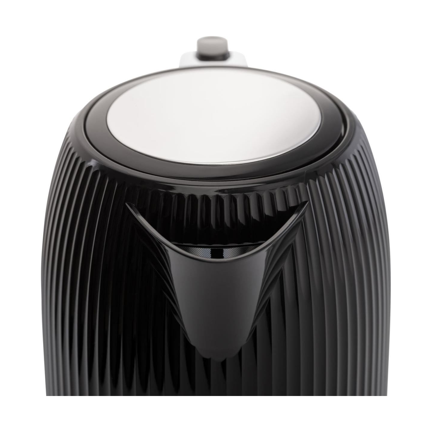 Gorenje K17DPB | Kettle | Electric | 1.7 L | 2200 W | Plastic/Stainless steel | 360° rotational base | Black