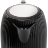 Gorenje K17DPB | Kettle | Electric | 1.7 L | 2200 W | Plastic/Stainless steel | 360° rotational base | Black