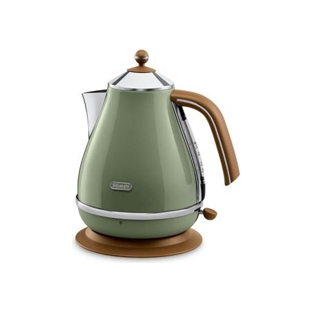 Delonghi | Kettle | KBOV 2001.GR | Electric | 2000 W | 1.7 L | 360° rotational base | Green
