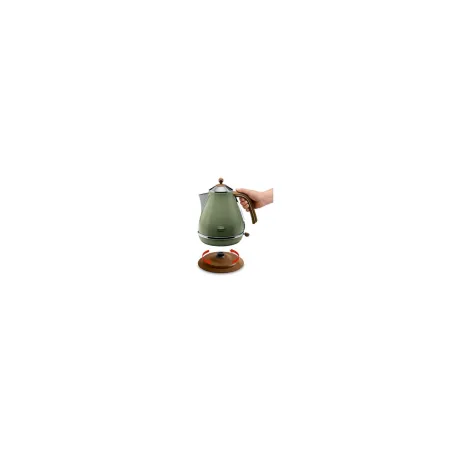 Delonghi | Kettle | KBOV 2001.GR | Electric | 2000 W | 1.7 L | 360° rotational base | Green