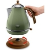 Delonghi | Kettle | KBOV 2001.GR | Electric | 2000 W | 1.7 L | 360° rotational base | Green