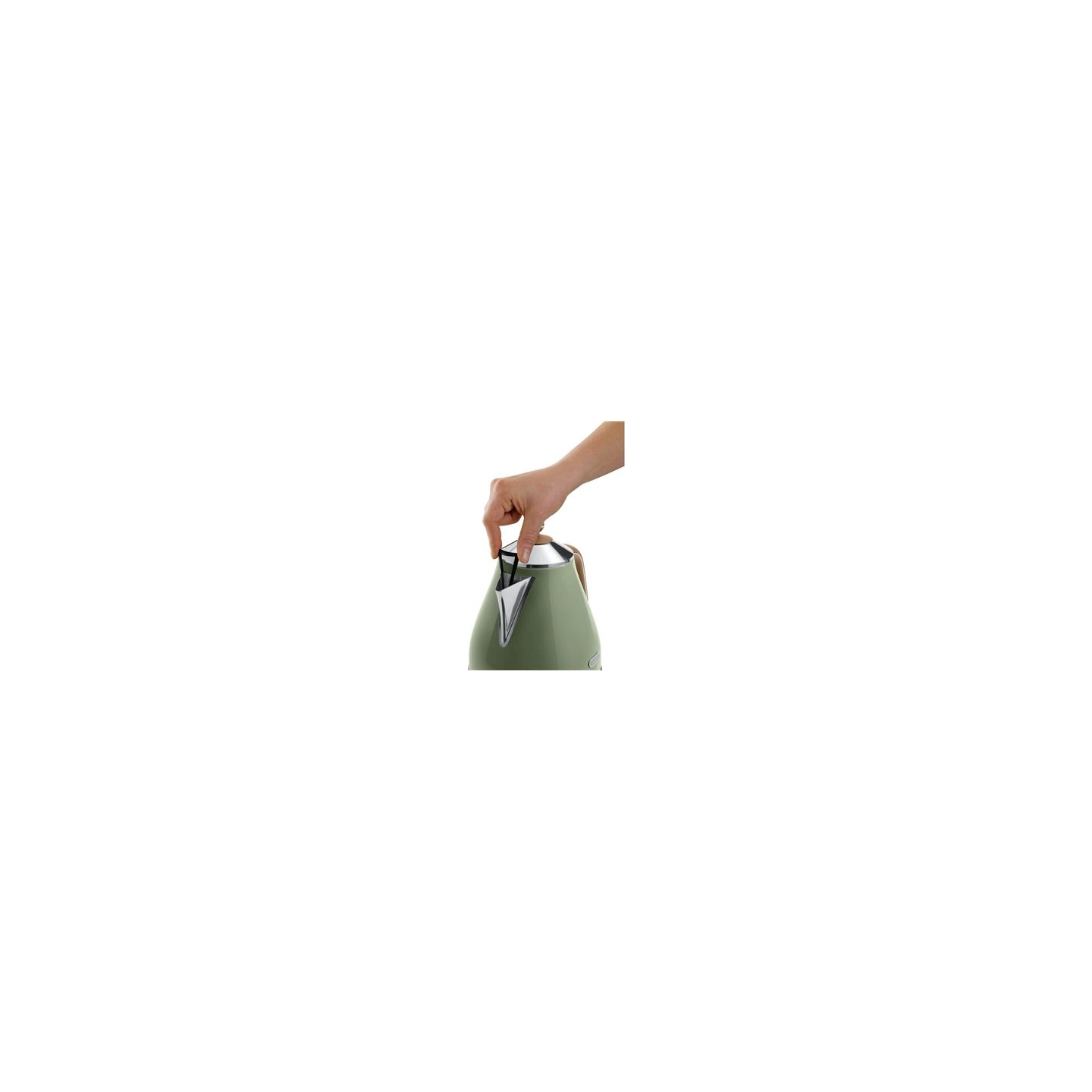 Delonghi | Kettle | KBOV 2001.GR | Electric | 2000 W | 1.7 L | 360° rotational base | Green