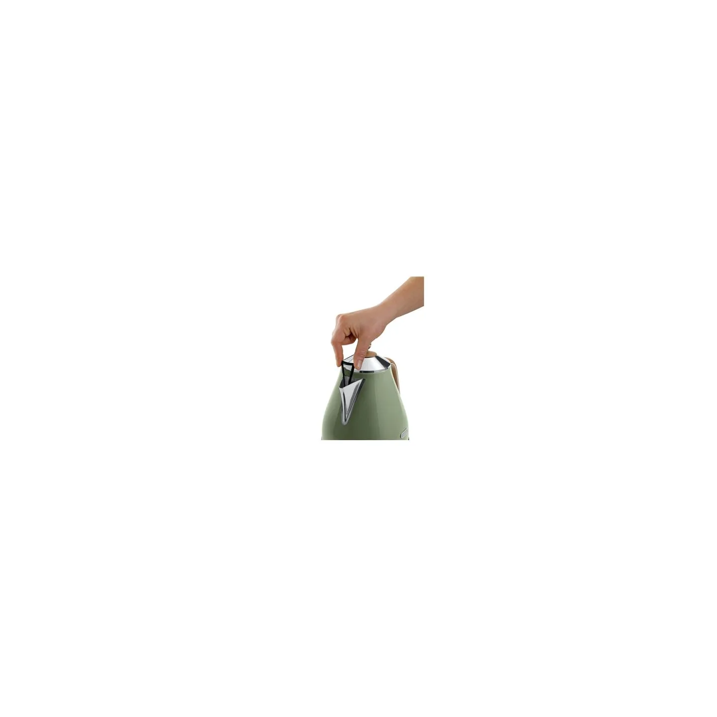 Delonghi | Kettle | KBOV 2001.GR | Electric | 2000 W | 1.7 L | 360° rotational base | Green