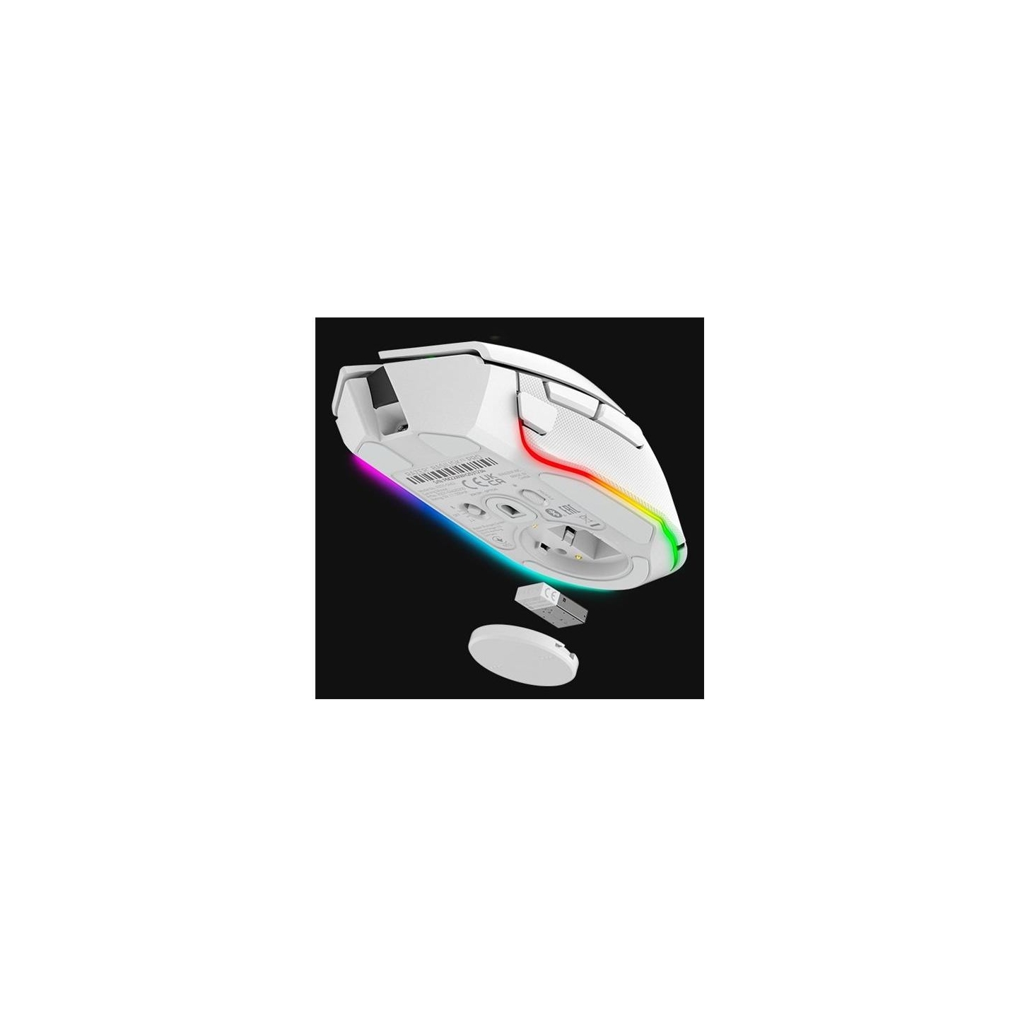 Razer | Basilisk V3 Pro | Wireless | Gaming Mouse | Bluetooth | White | Yes
