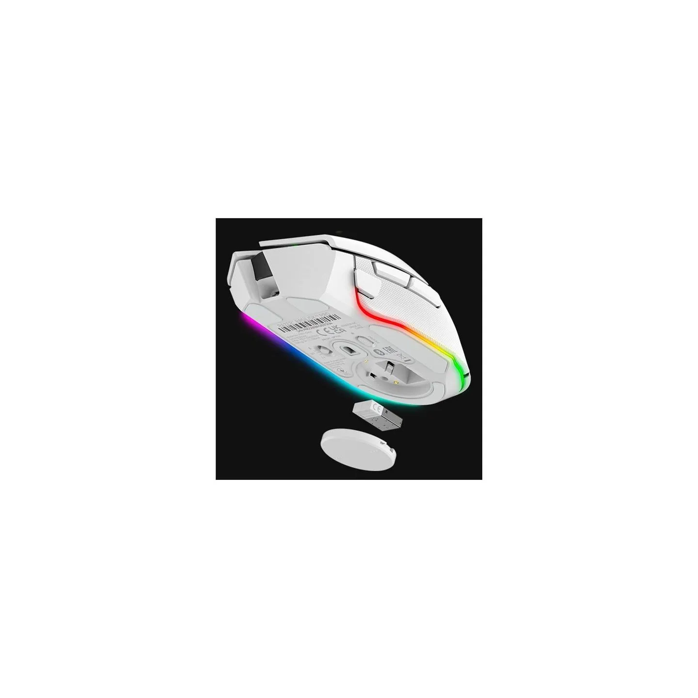 Razer | Basilisk V3 Pro | Wireless | Gaming Mouse | Bluetooth | White | Yes