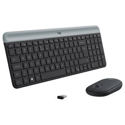 Logitech MK470 Slim Wireless Combo - GRAPHITE - US INT'L