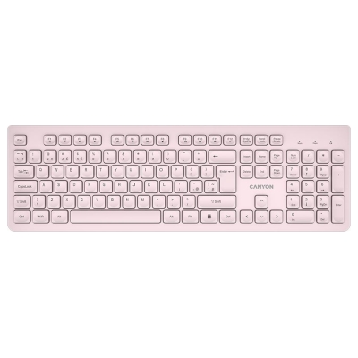 Canyon keyboard HKB-W01 UK/US AAA Wireless Beige