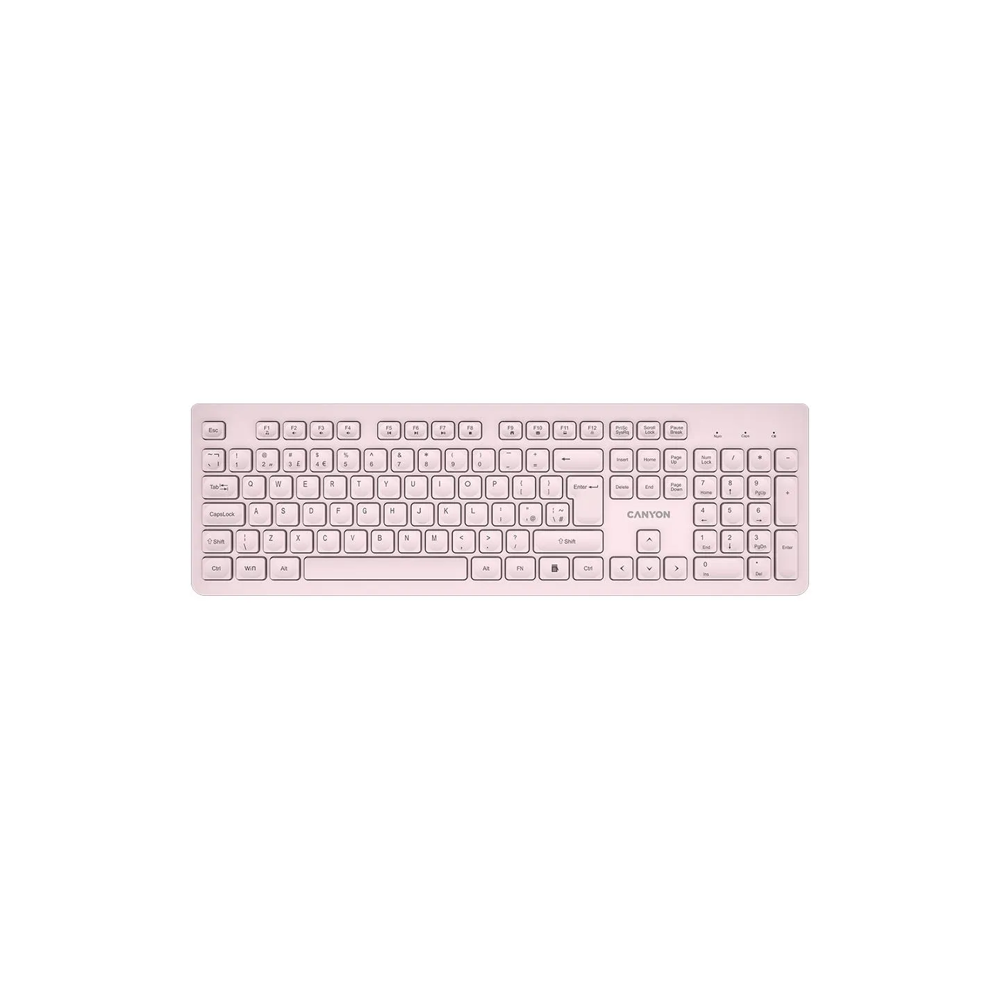 Canyon keyboard HKB-W01 UK/US AAA Wireless Beige