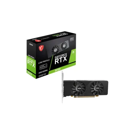 MSI GeForce RTX 3050 LP E 6G OC | NVIDIA | 6 GB | GeForce RTX 3050 | GDDR6 | HDMI ports quantity 2 | PCI Express Gen 4 x16 (uses