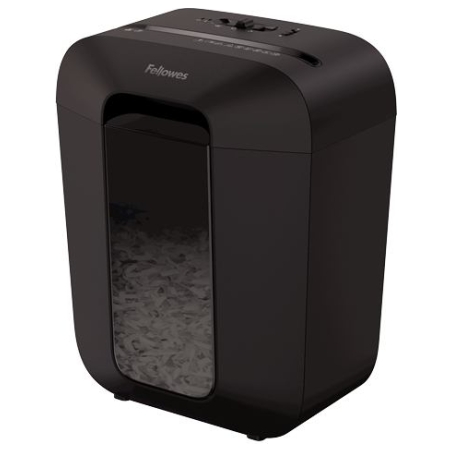Fellowes Cross-Cut | LX45 | Black | Paper shredding | Credit cards shredding | Traditional