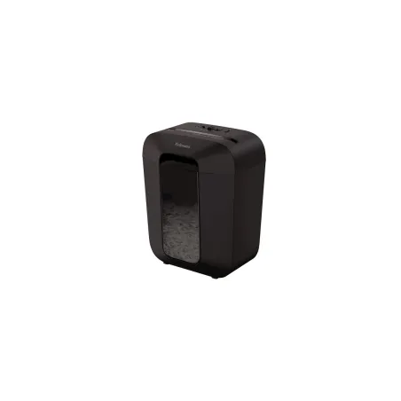 Fellowes Cross-Cut | LX45 | Black | Paper shredding | Credit cards shredding | Traditional