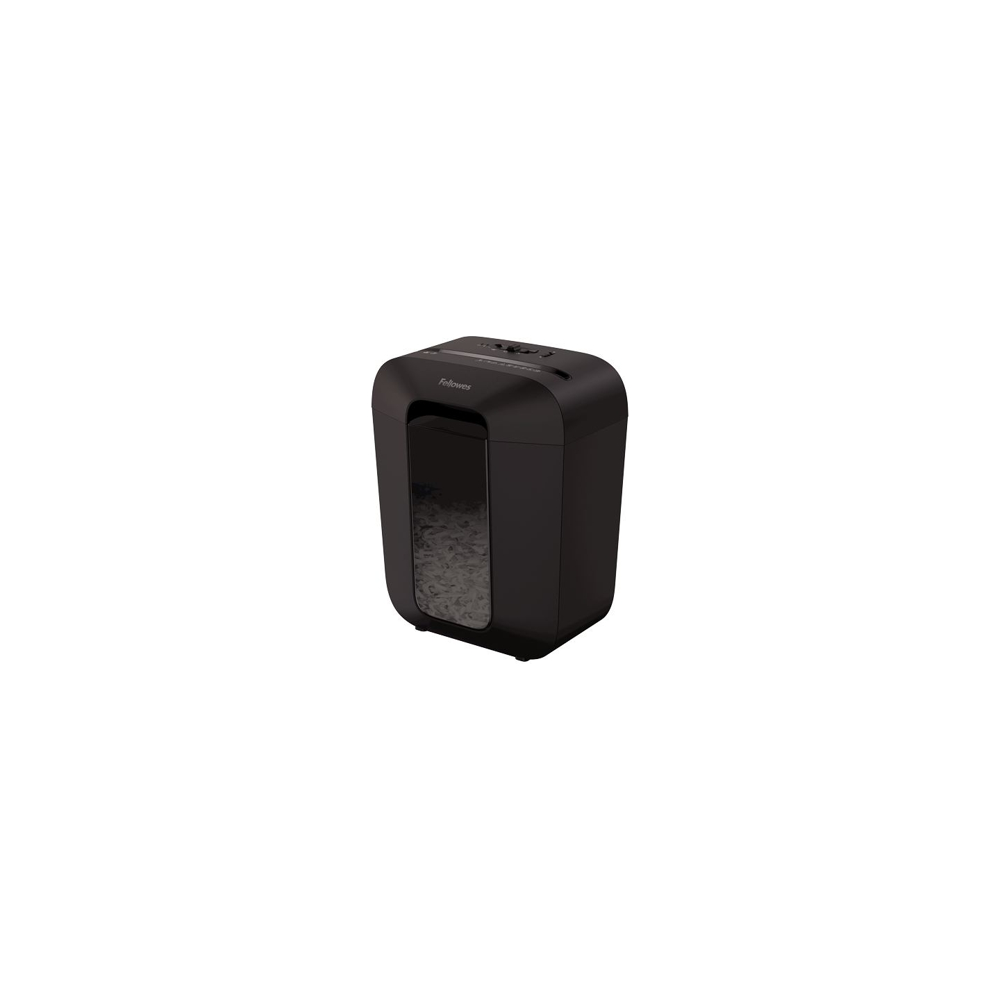Fellowes Cross-Cut | LX45 | Black | Paper shredding | Credit cards shredding | Traditional