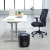Fellowes Cross-Cut | LX45 | Black | Paper shredding | Credit cards shredding | Traditional