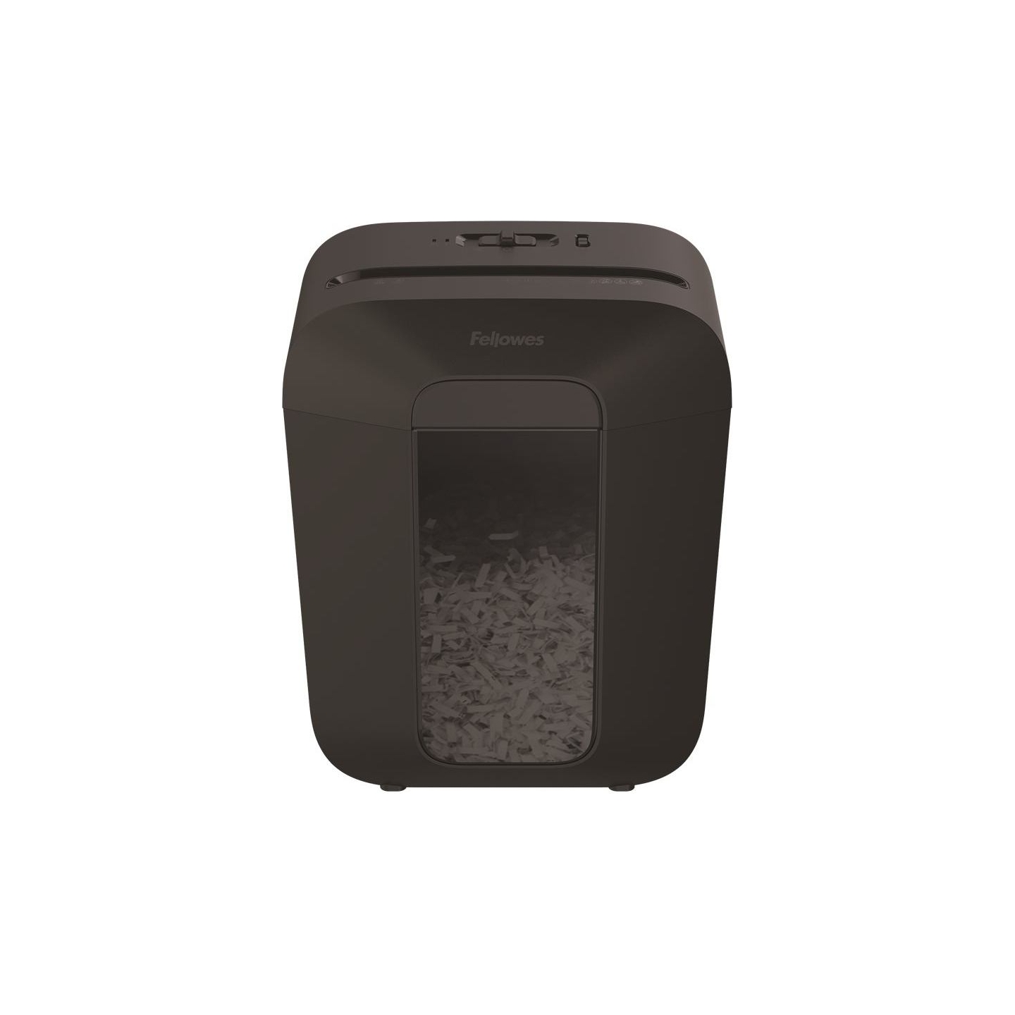 Fellowes Cross-Cut | LX45 | Black | Paper shredding | Credit cards shredding | Traditional