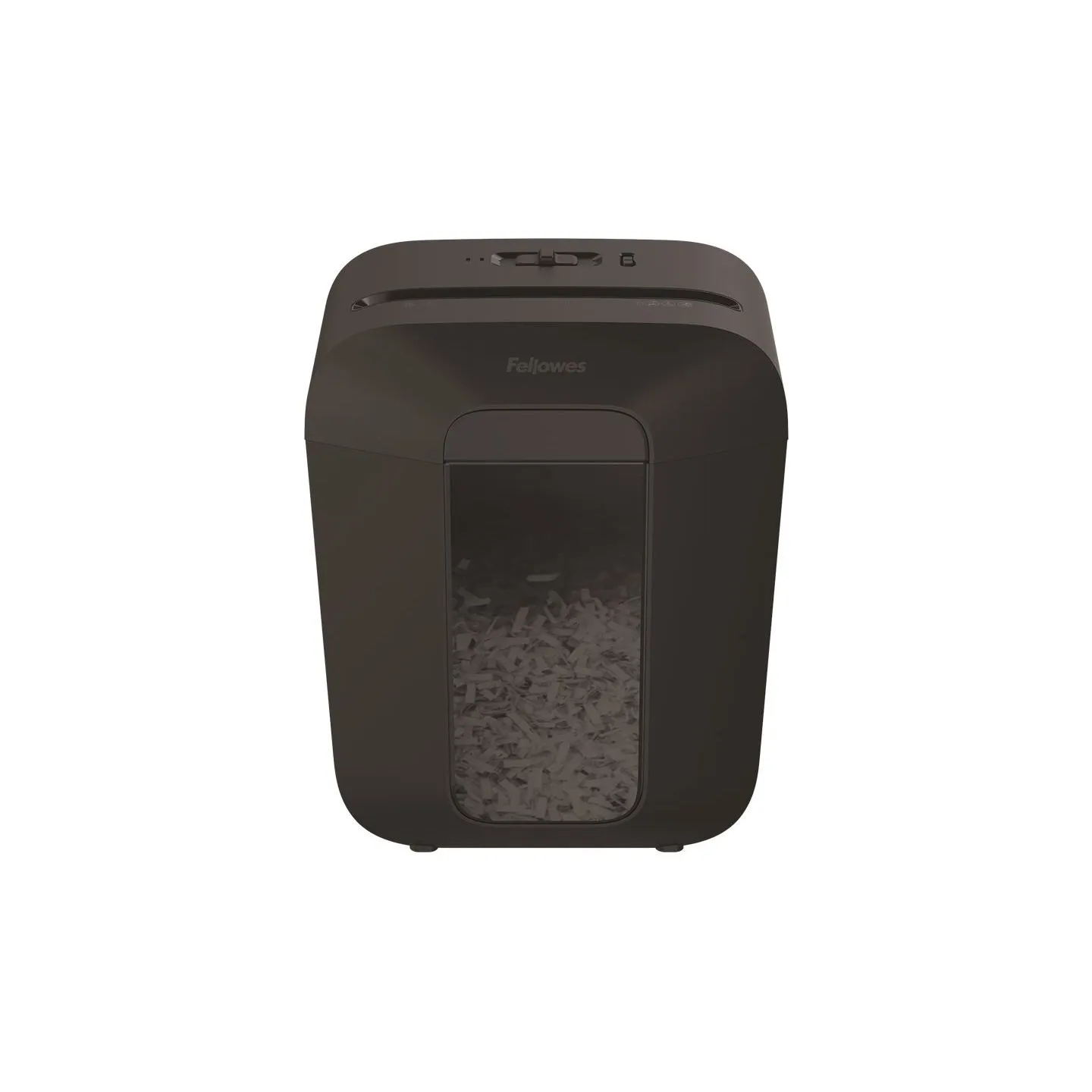 Fellowes Cross-Cut | LX45 | Black | Paper shredding | Credit cards shredding | Traditional