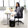 Fellowes Cross-Cut | LX45 | Black | Paper shredding | Credit cards shredding | Traditional