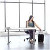 Fellowes Cross-Cut | LX45 | Black | Paper shredding | Credit cards shredding | Traditional