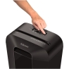 Fellowes Powershred | LX70 | Black | 18 L | Credit cards shredding | Paper handling standard/output 11 sheets per pass | Cross-C