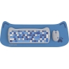 Canyon HSET-W6 EN Keyboard+Mouse Kitty Edition AAA+АА Wireless Blue