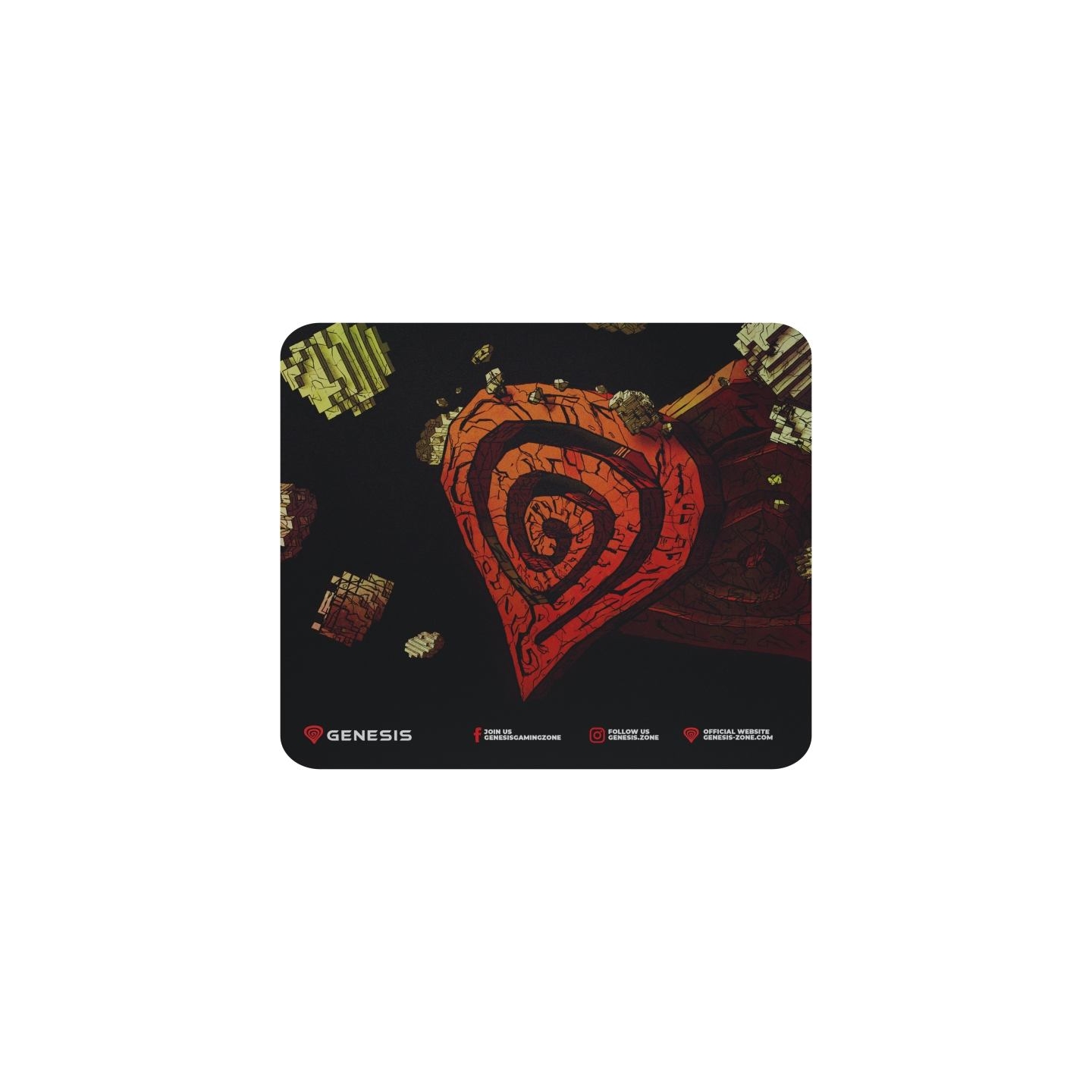 Genesis Ancient Stone of Genesis | Mouse pad | 210 x 250 x 2.5 mm | Multicolor