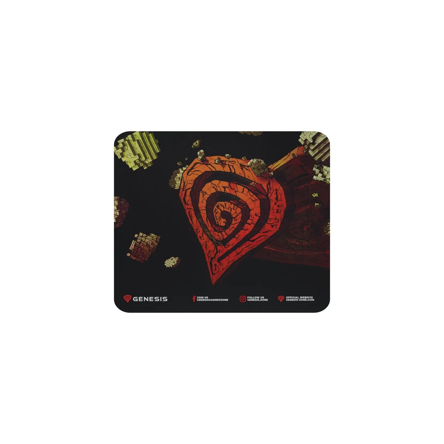 Genesis Ancient Stone of Genesis | Mouse pad | 210 x 250 x 2.5 mm | Multicolor