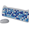 Canyon HSET-W6 EN Keyboard+Mouse Kitty Edition AAA+АА Wireless Blue