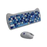 Canyon HSET-W6 EN Keyboard+Mouse Kitty Edition AAA+АА Wireless Blue