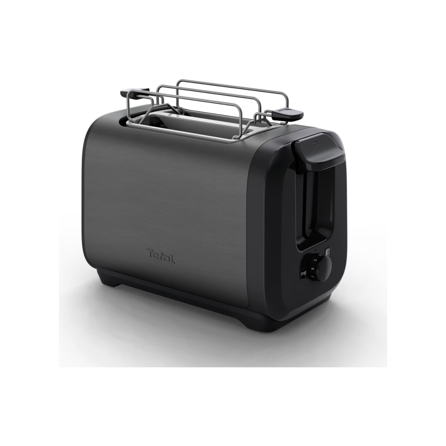 Tefal Subito TT5S18E0 | Number of slots 2 | Power 1200 W | Black | Housing material Stainless steel/Plastic