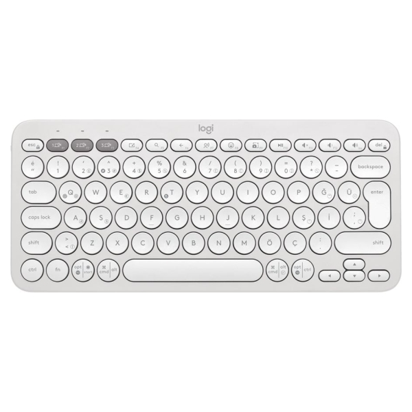 Logitech K380S Bluetooth Keyboard - TONAL WHITE - NORDIC