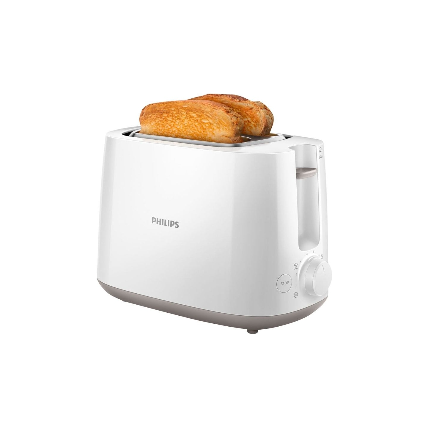 Philips Daily Collection Toaster HD2581/00 White / HD2581/00