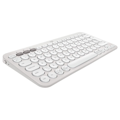 Logitech K380S Bluetooth Keyboard - TONAL WHITE - NORDIC