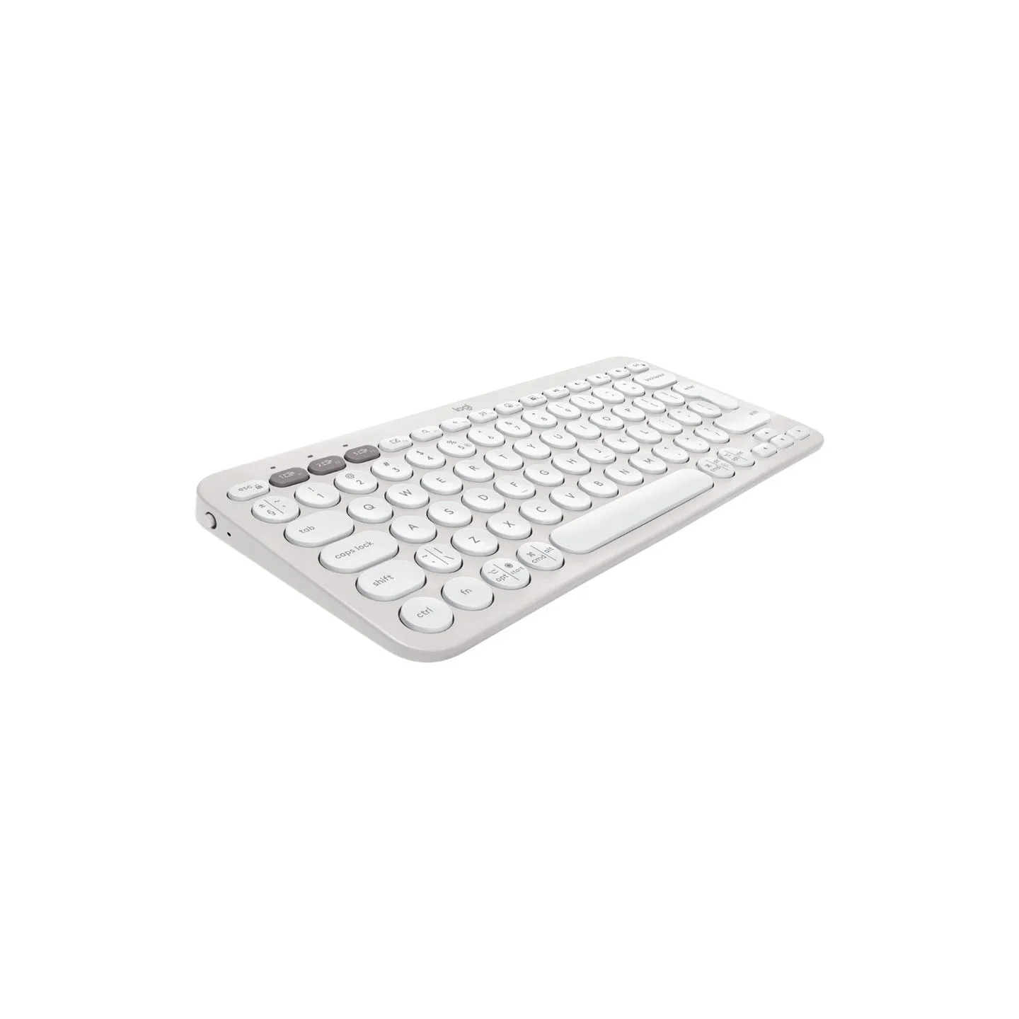 Logitech K380S Bluetooth Keyboard - TONAL WHITE - NORDIC
