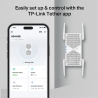 Tp-Link BE6500 Dual-Band Wi-Fi 7 Range Extender | RE405BE | 2.4 GHz, 5 GHz | 802.11ax | 688/5764 Mbit/s | Ethernet LAN (RJ-45) p
